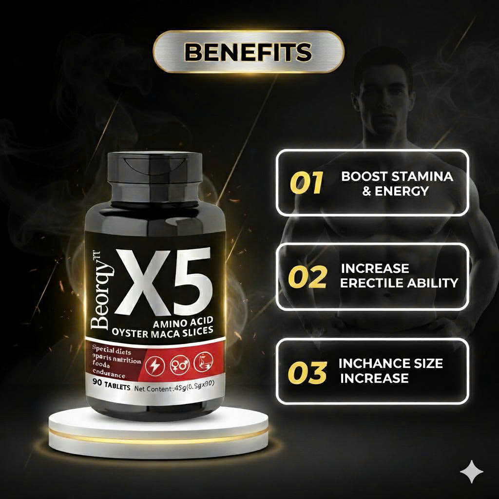 X5 Breordy Vitality Enhancement Capsules (Buy 1 Get 1 Free)